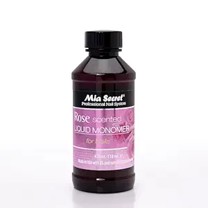 MIA SECRET LIQUID MONOMER 4 FL OZ (Rose scent)