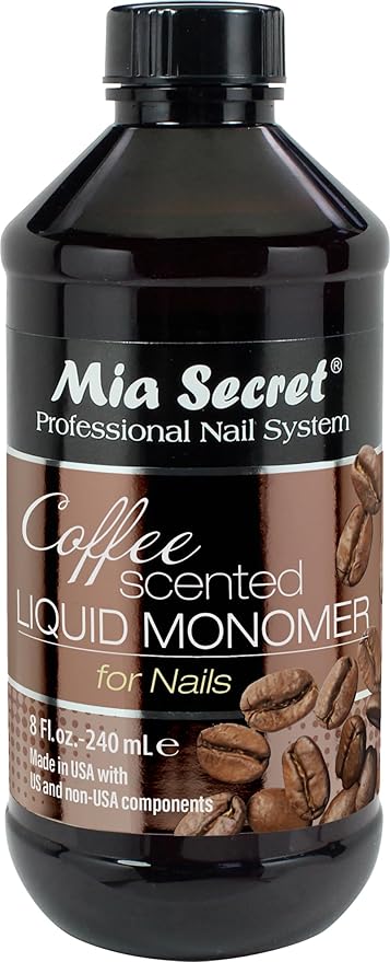 MIA SECRET LIQUID MONOMER 4 FL OZ (coffee scent)