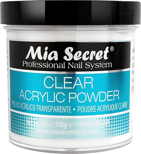 MIA SECRET CLEAR ACRYLIC  POWDER 4 FL OZ