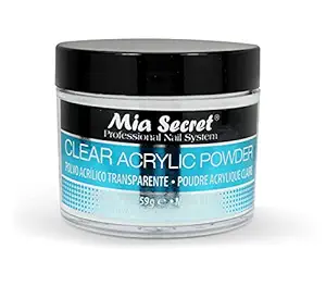 MIA SECRET CLEAR ACRYLIC  POWDER 2 FL OZ