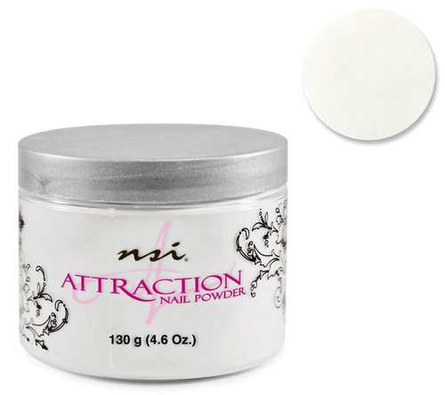 NSI ATTRACTION Nail POWDER SOFT WHITE 4.6 fl oz