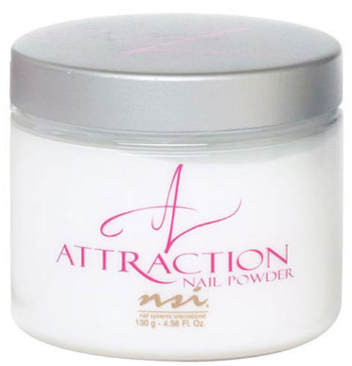 NSI ATTRACTION Nail POWDER SOFT WHITE 4.6 fl oz