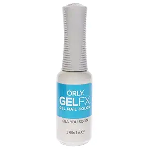 ORLY GELFX GEL NAIL COLOR BLUE SUEDE .3 OZ