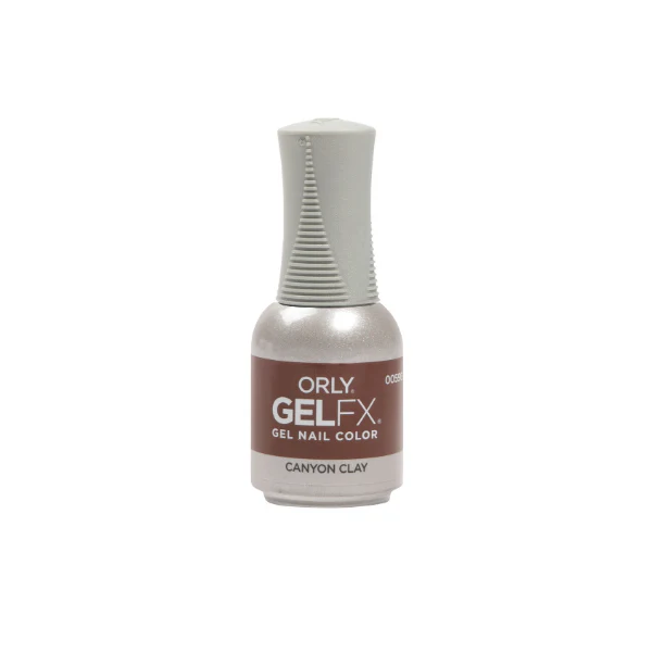 ORLY GELFX GEL NAIL COLOR CANYON CLAY .3 OZ