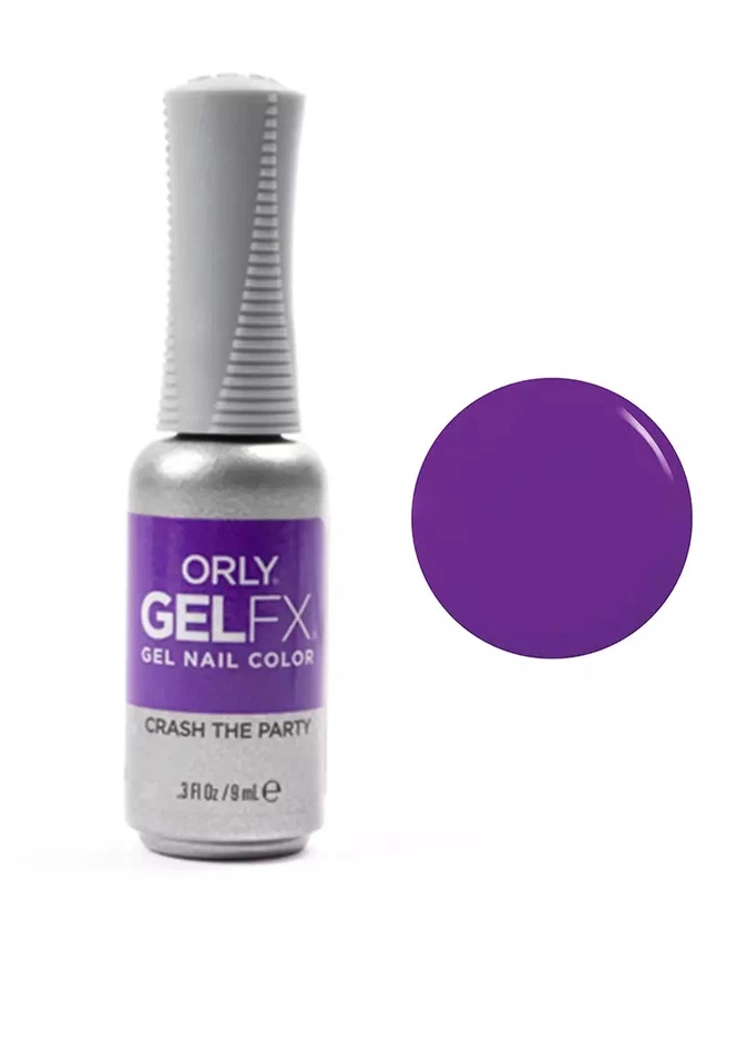 ORLY GELFX GEL NAIL COLOR CRASH THE PARTY .3 OZ