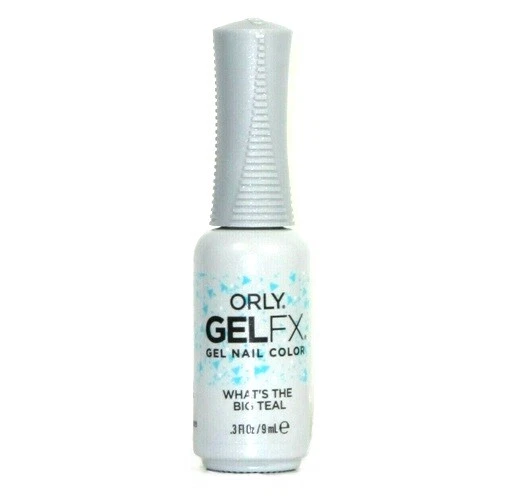 ORLY GELFX GEL NAIL COLOR WHAT'S THE BIG TEAL .3 OZ